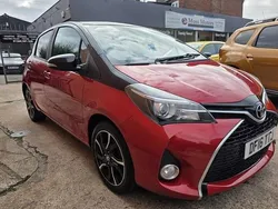 Red/black Used 2016 Toyota Yaris Design Hatchback | £8,995 (Fair price)
