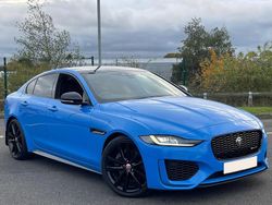 Blue Used 2020 Jaguar XE Sedan | £19,995 (Expensive)