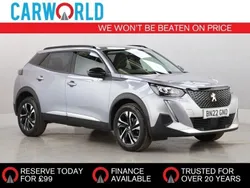 Grey Used 2022 Peugeot 2008 Allure Premium SUV | £13,990 (Good price)