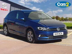 Blue Used 2019 VW Polo SE Hatchback | £12,000 (Fair price)