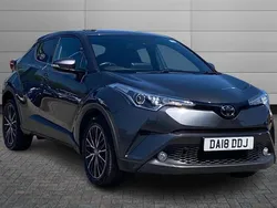 Decuma grey Used 2018 Toyota C-HR SUV | £13,195 (Fair price)