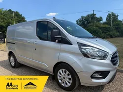 Silver Used 2022 Ford Transit Custom Limited Van | £16,990 (Fair price)