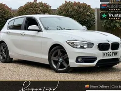 White Used 2016 BMW 118 Sport Line Hatchback | £9,990 (Good price)