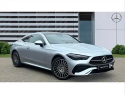 Silver Used 2025 Mercedes CLE300 AMG Line Premium Plus Coupe | £53,512 (Super price)
