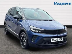 Blue Used 2022 Vauxhall Crossland Ultimate SUV | £13,990 (Fair price)