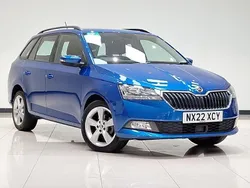 Blue Used 2022 Skoda Fabia SE L Estate | £14,698 (Fair price)