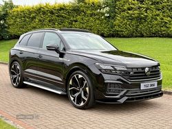 Black Used 2021 VW Touareg Black Edition SUV | £32,495 (Fair price)