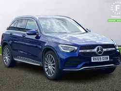 Blue Used 2019 Mercedes GLC220 Active Estate | £23,199 (Fair price)
