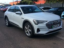 White Used 2020 Audi e-tron Comfort SUV | £18,600 (Super price)