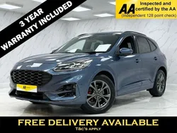Blue Used 2021 Ford Kuga ST-Line SUV | £19,395 (Fair price)