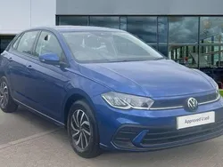 Blue Used 2024 VW Polo Life Hatchback | £19,073 (Fair price)
