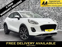 White Used 2022 Ford Puma Titanium Hatchback | £14,695 (Good price)