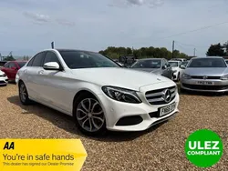White Used 2016 Mercedes C220 Premium Sedan | £14,999 (Fair price)