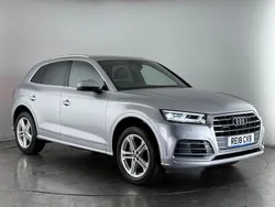 Silver Used 2018 Audi Q5 S-Line SUV | £21,250 (Fair price)