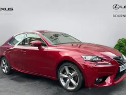 Red Used 2015 Lexus IS300h Sedan | £15,369