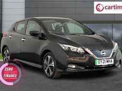 Black Used 2021 Nissan Leaf N-Connecta Hatchback | £11,303 (Fair price)