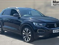 Black Used 2021 VW T-Roc R-line SUV | £21,821 (Fair price)