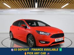 Red Used 2017 Ford Focus ST-Line Hatchback | £5,349 (Good price)