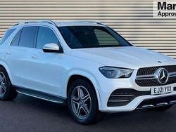 White Used 2021 Mercedes GLE350 AMG line SUV | £38,293 (Good price)