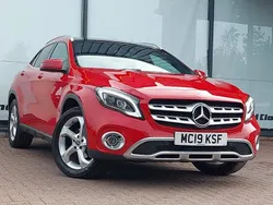 Red Used 2019 Mercedes GLA200 Premium Plus SUV | £15,498 (A bit pricey)
