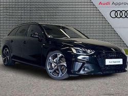 Black Used 2022 Audi A4 Black Edition Estate | £27,795 (Expensive)