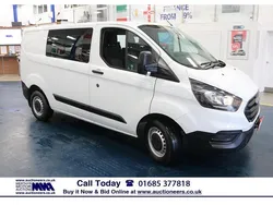 White Used 2019 Ford Transit Custom Van | £10,650 (Fair price)