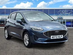 Blue Used 2022 Ford Fiesta Titanium Hatchback | £13,995 (Good price)