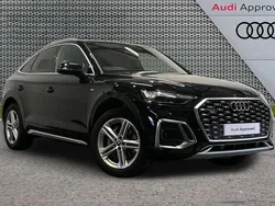 Black Used 2023 Audi Q5 Sportback S-Line SUV | £35,495 (Good price)