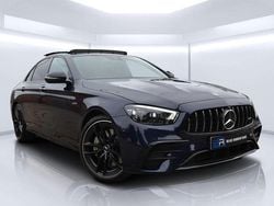 Blue Used 2021 Mercedes E53 AMG Premium Plus Sedan | £39,990 (A bit pricey)