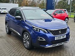 Blue Used 2019 Peugeot 3008 Premium Hatchback | £14,995 (Fair price)