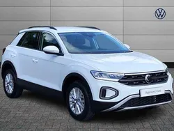 White Used 2025 VW T-Roc Life SUV | £22,990 (Fair price)