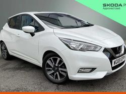 White Used 2019 Nissan Micra Tekna Hatchback | £9,999 (Good price)