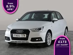 White Used 2016 Audi A1 Sportback S-Line Hatchback | £10,589 (Fair price)