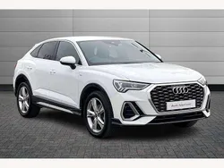 Arkona white Used 2024 Audi Q3 S-Line SUV | £33,295 (Fair price)
