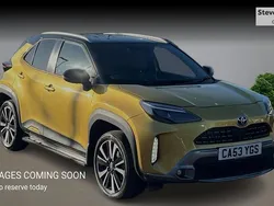 Yellow Used 2022 Toyota Yaris Hybrid Edition Hatchback | £23,563