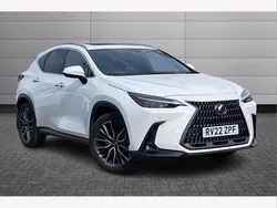 Sonic white Used 2022 Lexus NX450h+ SUV | £44,795 (A bit pricey)