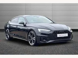 Black Used 2023 Audi A5 Sportback Black Edition Hatchback | £33,795 (Expensive)