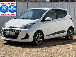 White Used 2018 Hyundai i10 Premium SE Hatchback | £12,999 (A bit pricey)