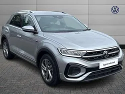 Silver Used 2022 VW T-Roc R-line SUV | £21,750 (Fair price)