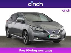 Grey Used 2021 Nissan Leaf N-Connecta Hatchback | £9,599 (Fair price)