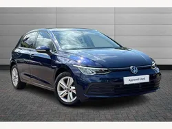 Blue Used 2024 VW Golf VIII Life Hatchback | £21,495 (Fair price)