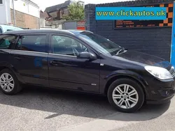 Black Used 2008 Vauxhall Astra Design Edition Estate | £2,495 (Good price)