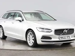 Bright silver Used 2022 Volvo V90 Momentum Estate | £26,695 (Super price)