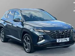 Blue Used 2022 Hyundai Tucson Premium SUV | £24,297 (Fair price)