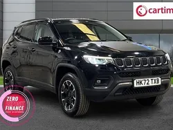 Black Used 2022 Jeep Compass Trailhawk SUV | £20,700 (Expensive)