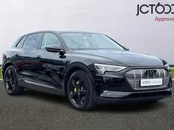 Black Used 2021 Audi e-tron Advanced SUV | £15,222 (Fair price)