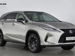 Silver Used 2022 Lexus RX450h SUV | £34,000 (Good price)