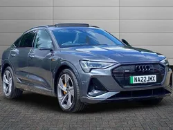 Grey Used 2022 Audi e-tron Sportback Advanced SUV | £36,595