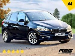 Black Used 2016 BMW 216 Active Tourer Luxury Line MPV | £5,995 (Fair price)
