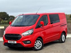 Red Used 2019 Ford Transit Custom Limited Van | £22,450